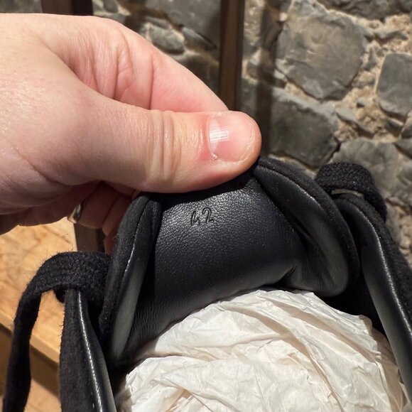 Hermès Black Suede Mesh Bouncing Sneakers - Picture 12 of 13